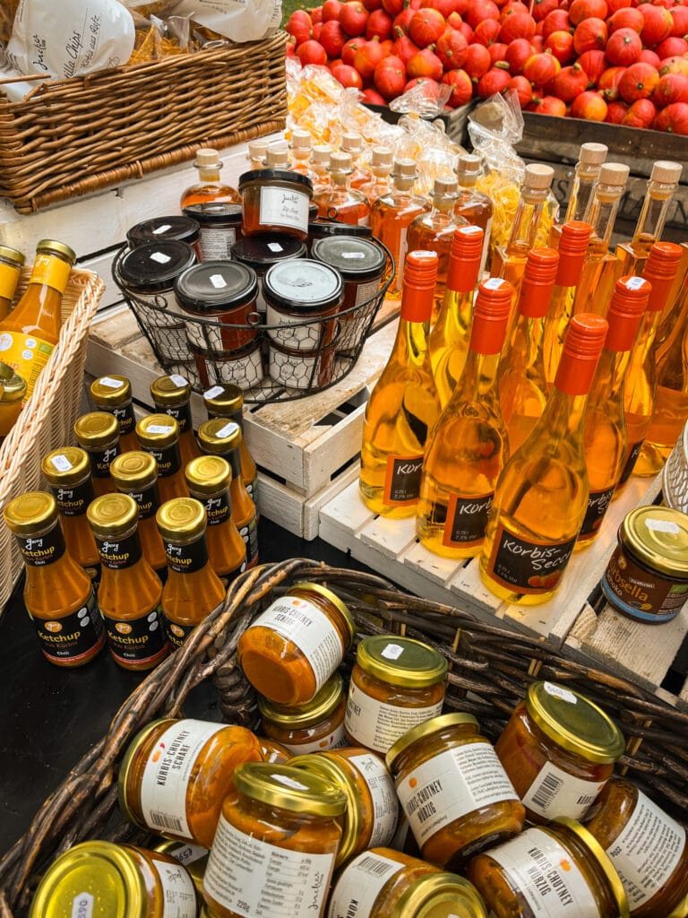 IMG_8805-Edited-38 pumkin wine, jam, and sauces at Ludwigsburg Pumpkin festival