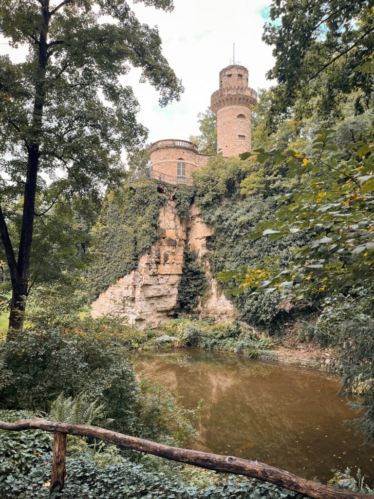 IMG_8815-Edited-42 Tower encased in vines and surrounded by forrest and a pond